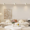 Cream style LED eye protection ceiling lamp