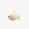 French cream style fabric restaurant chandelier
