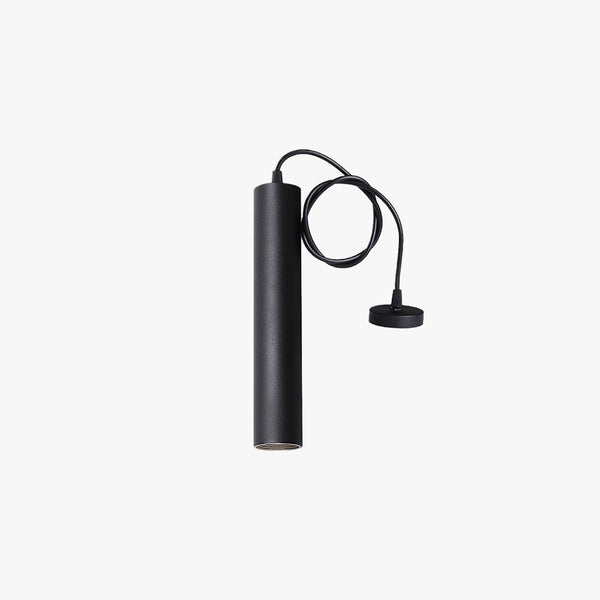 LED long tube cylindrical chandelier