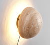Yellow Travertine Bedroom Wall Lamp