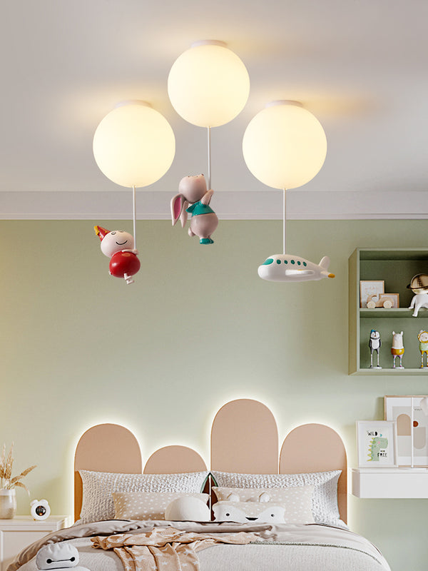 Kreative Ballon süße Cartoon Deckenlampe