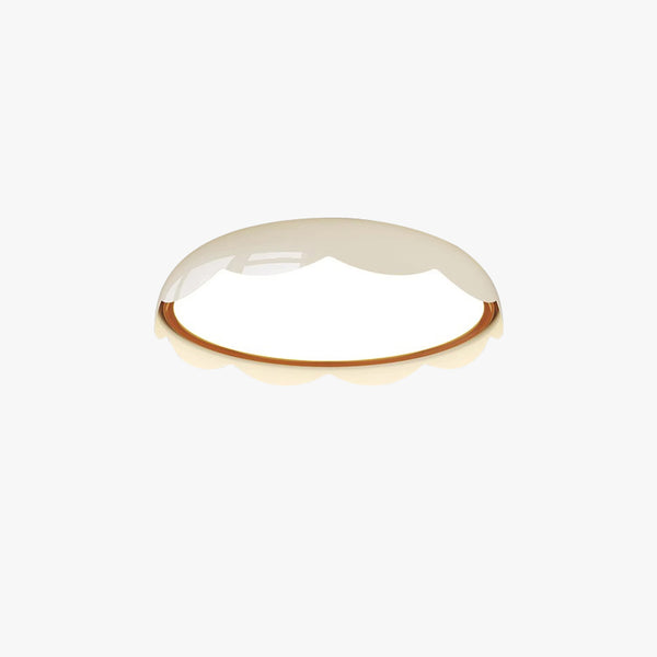 French cream style eggshell bedroom ceiling lamp