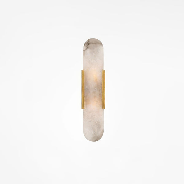 Natural marble background wall led wall lamp