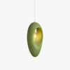 Wabi-sabi style green bedside small chandelier