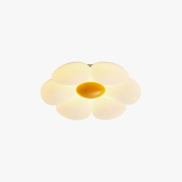 Cream style flower led bedroom ceiling lamp