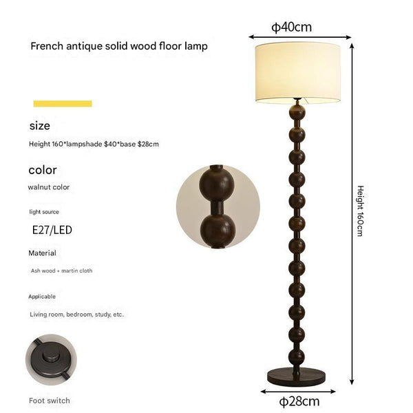 Round ball floor lamp