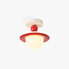 Cream Style Creative Planet Ceiling Lamp