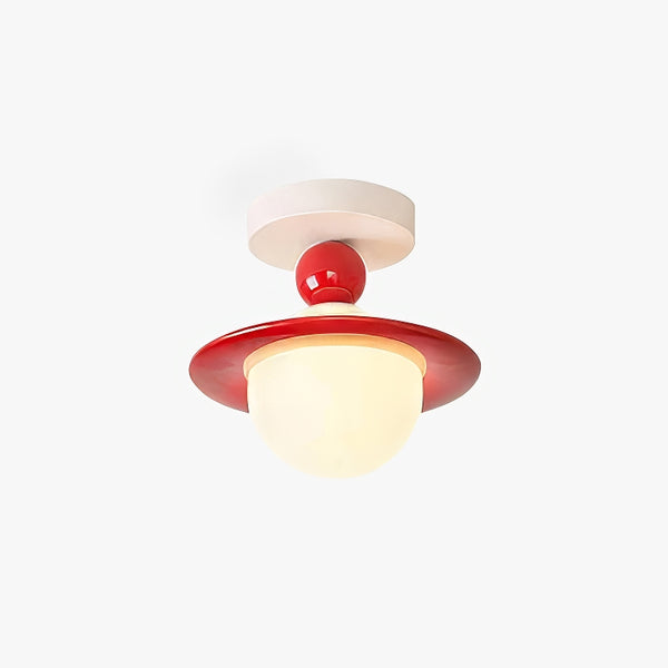 Cream Style Creative Planet Ceiling Lamp
