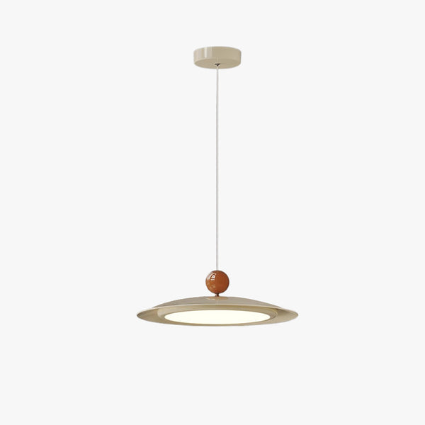Swing arm flying saucer dining room chandelier
