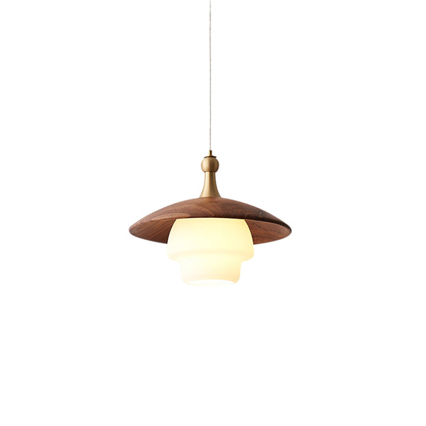 Lustre en noyer Maillard