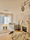 Round ball floor lamp