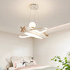 Lustre avion de style crème pour chambre d'enfant