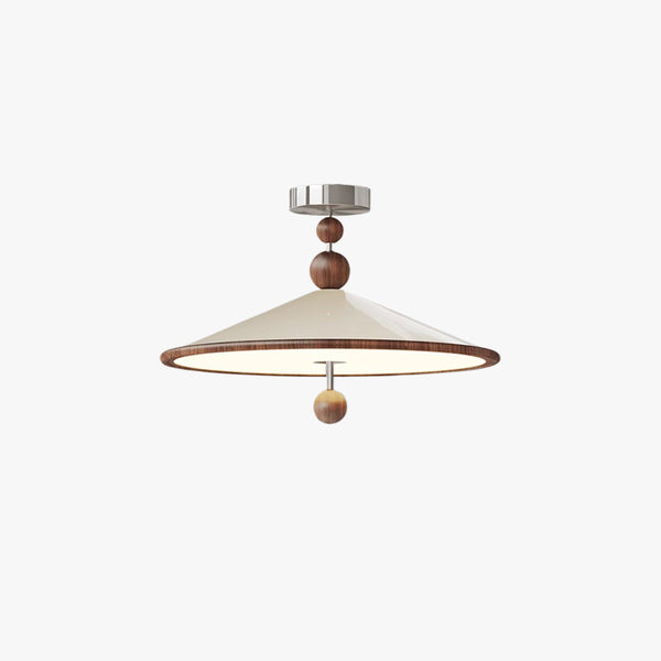 Medieval style creative flying saucer bedroom ceiling lamp