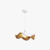 Retro creative pleated restaurant chandelier