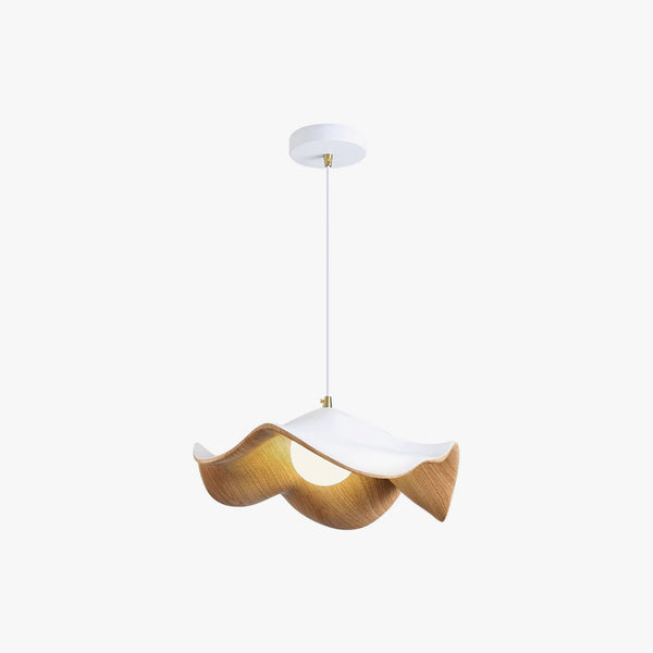 Retro creative pleated restaurant chandelier