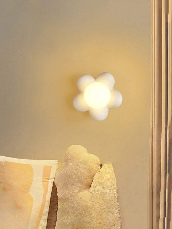 Applique murale à fleurs