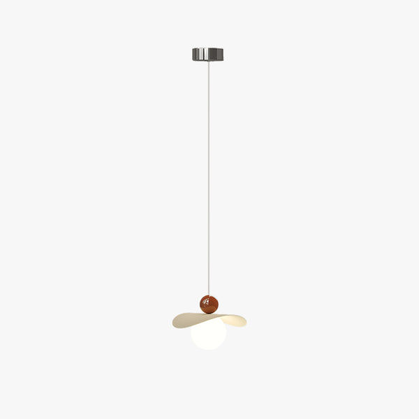 Petit lustre de chevet de chambre de style crème