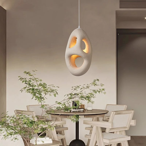 Japanese retro hollow chandelier