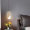 Modern simple creative bird bedroom bedside chandelier