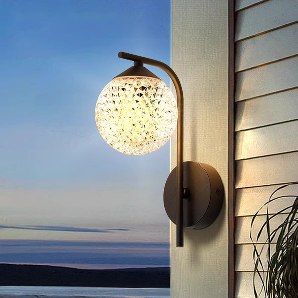 Outdoor courtyard walkway waterproof wall light