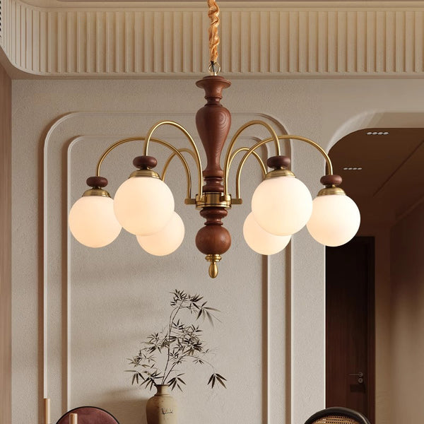 Medieval style creative magic beans chandelier