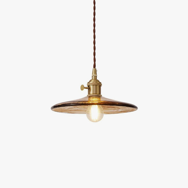 American retro bedroom bedside restaurant bar creative all-copper small chandelier