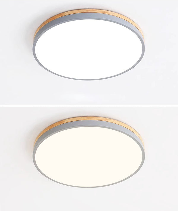 LED-Deckenleuchte Macaron für Schlafzimmer