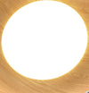 Nordische kreative Deckenlampe mit Holzmaserung