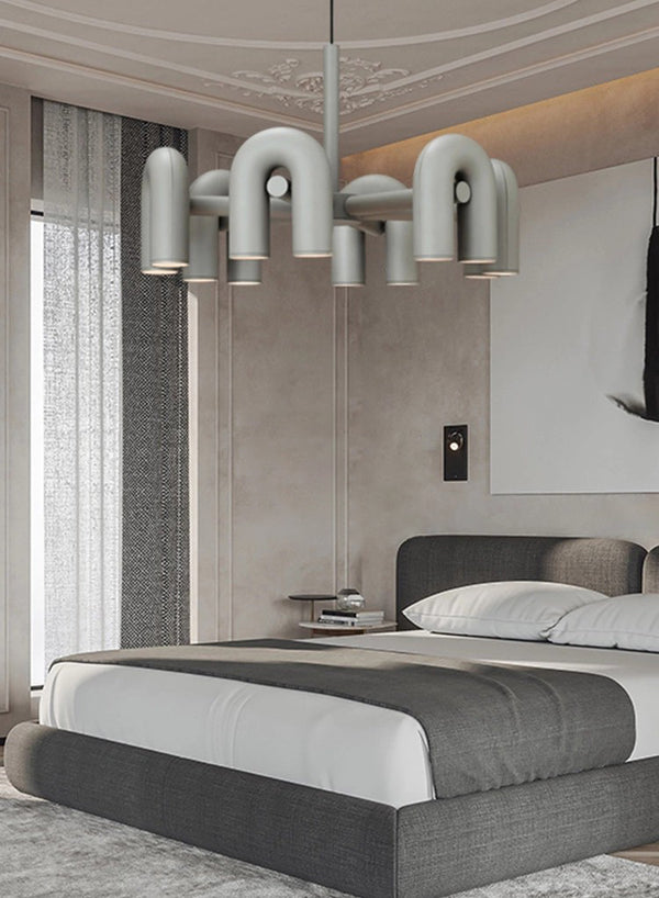 Creative U-shaped chandelier