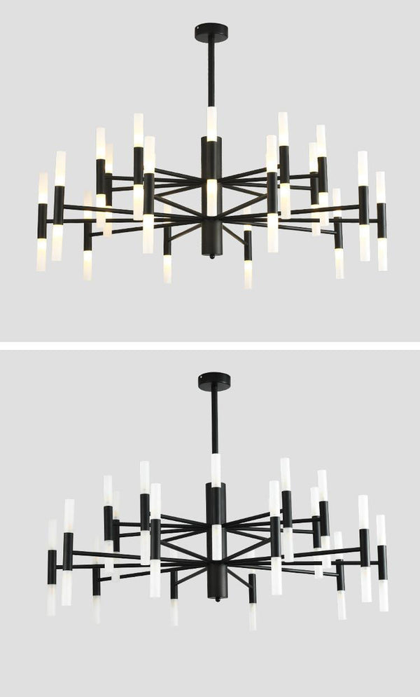 Nordischer LED-Kerzenleuchter