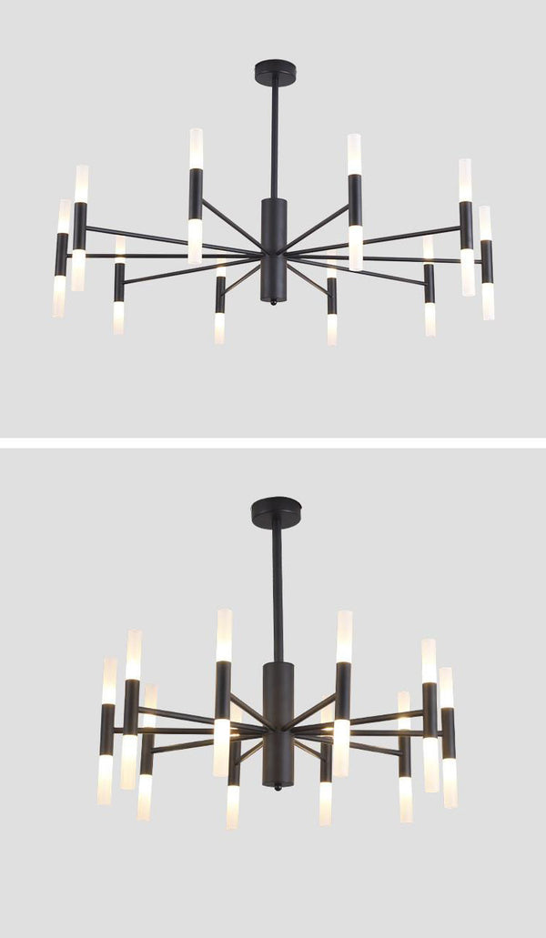 Nordischer LED-Kerzenleuchter