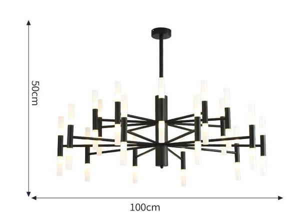 Nordischer LED-Kerzenleuchter