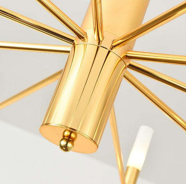 Nordischer LED-Kerzenleuchter