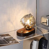 Lampe de table rétro créative en forme de glaçon