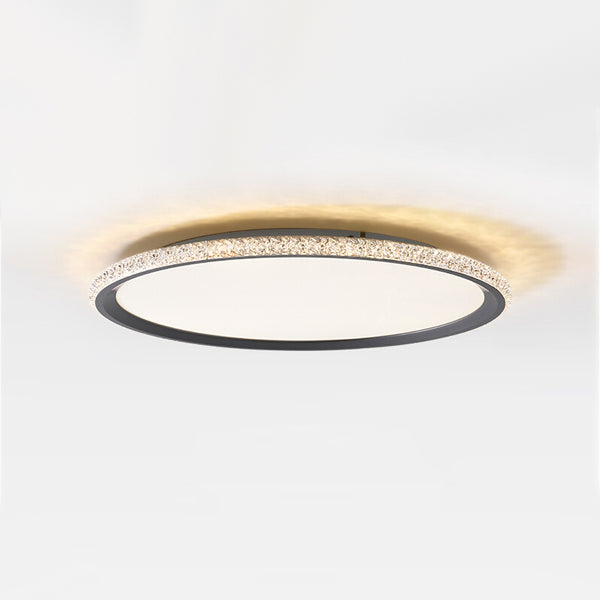 French crystal ceiling lamp