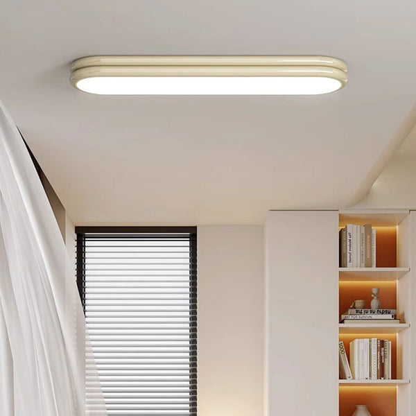 Deckenlampe im cremefarbenen Stil für den Flur