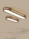 Solid wood LED ceiling light strip