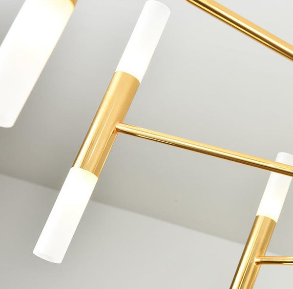 Nordischer LED-Kerzenleuchter