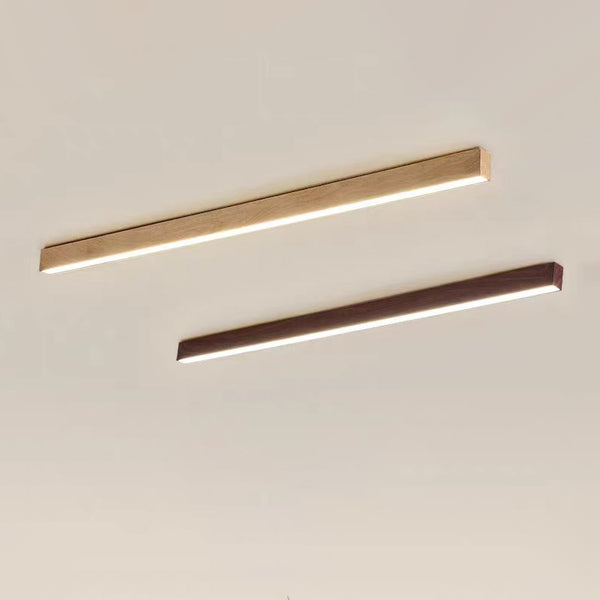 Lange Deckenlampe im japanischen Stil