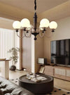 Vintage solid wood magic beans chandelier