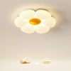 Cream style flower led bedroom ceiling lamp
