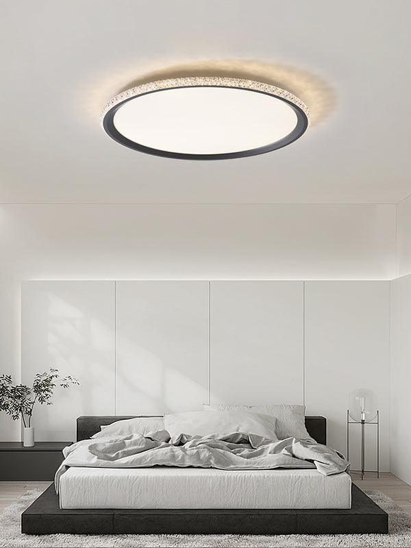 French crystal ceiling lamp