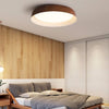 Deckenlampe für Schlafzimmer im japanischen Stil mit Holzmaserung
