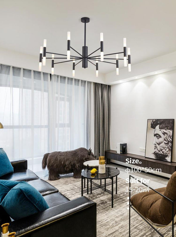 Nordischer LED-Kerzenleuchter