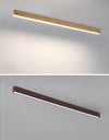 Lange Deckenlampe im japanischen Stil