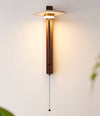Japanese style retro bedside wall lamp