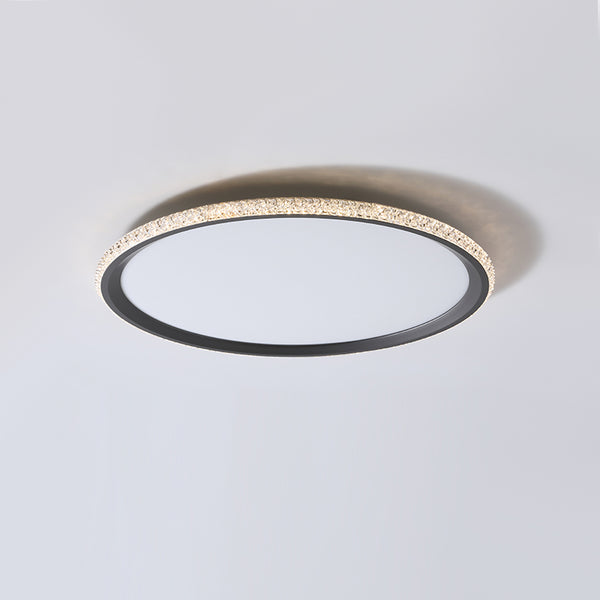 French crystal ceiling lamp