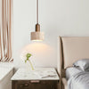 Vintage wabi-sabi style bedroom bedside chandelier