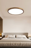 LED-Deckenleuchte aus Walnussholz
