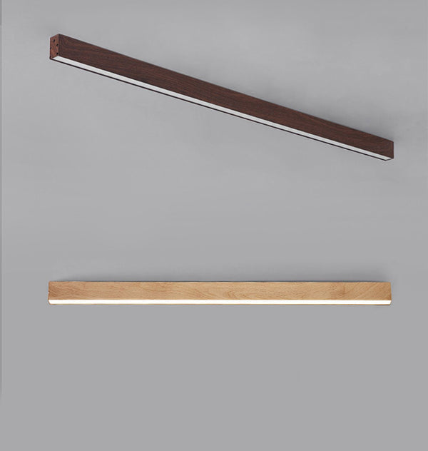 Lange Deckenlampe im japanischen Stil